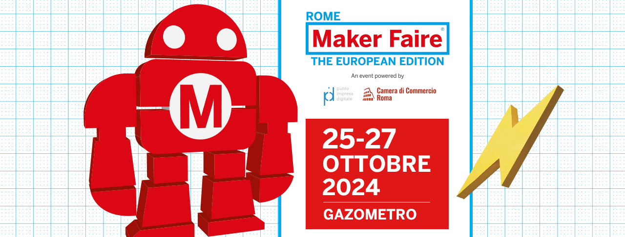 I-NEST ti aspetta alla Maker Faire Rome dal 25 al 27 Ottobre